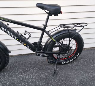 Seat & carrier of a quality Electric Bike - Hotebike